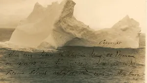 O fotografie cu aisbergul care a scufundat Titanicul, scoasă la licitaţie