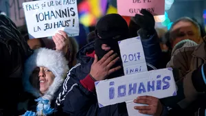 A cincea zi de proteste la Palatul Cotroceni s-a încheiat