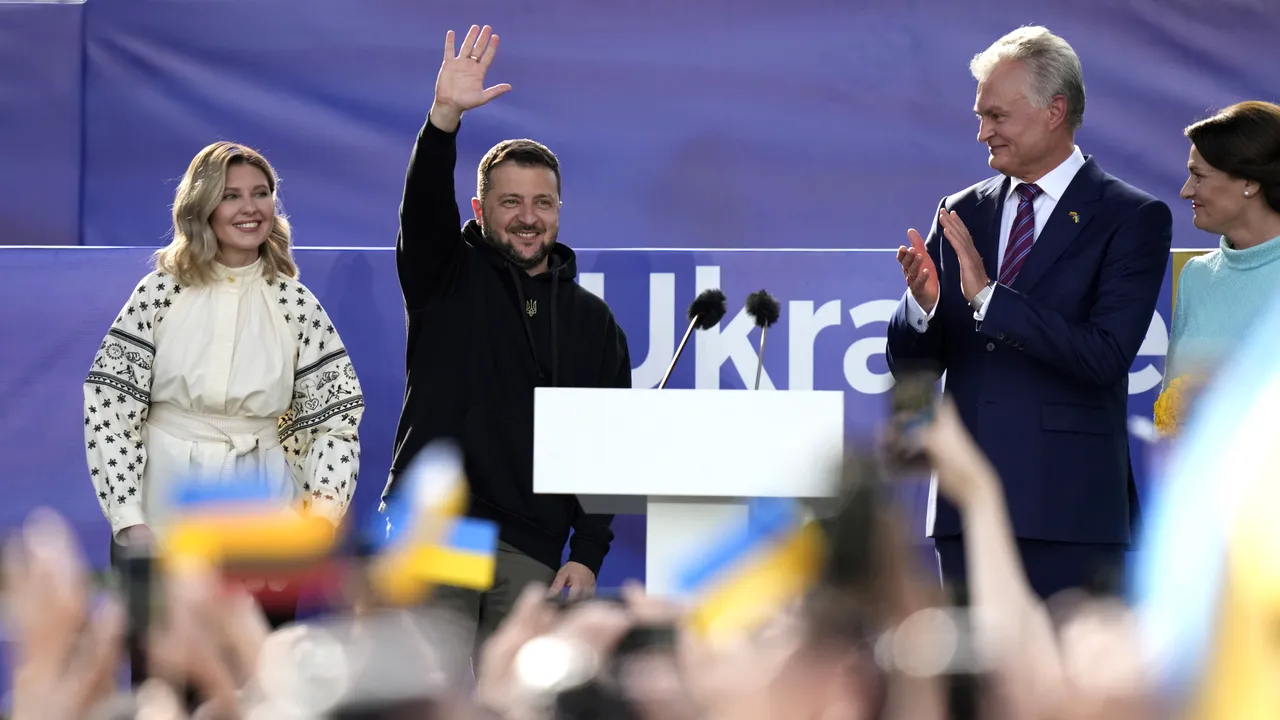 Zelenski a insistat, într-un discurs rostit în Vilnius, că Ucraina ar trebui să adere la NATO