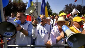 Protestele profesorilor continuă. Lider de sindicat, după întâlnirea cu Nicușor Dan: Este luată în calcul declanșarea grevei generale în învățământ