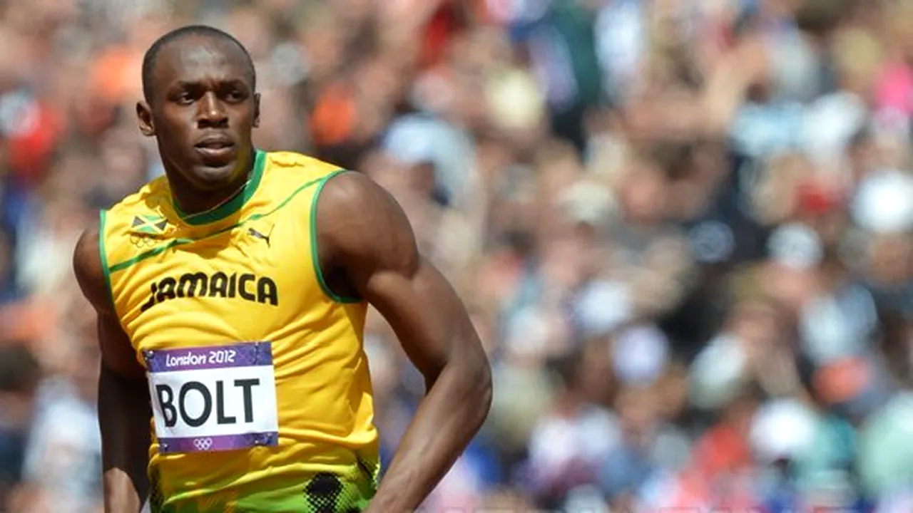 Sportivul jamaican Usain Bolt, campion olimpic la 100 m