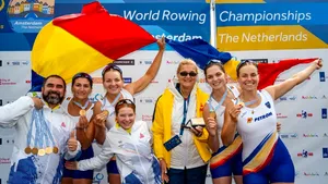 Elisabeta Lipă, după trei medalii de aur și un record mondial pentru România la Campionatele Mondiale de Canotaj: România a scris istorie