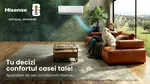 Hisense, lider de piață pe segmentul AC, lansează noi soluții inteligente de aer condiționat