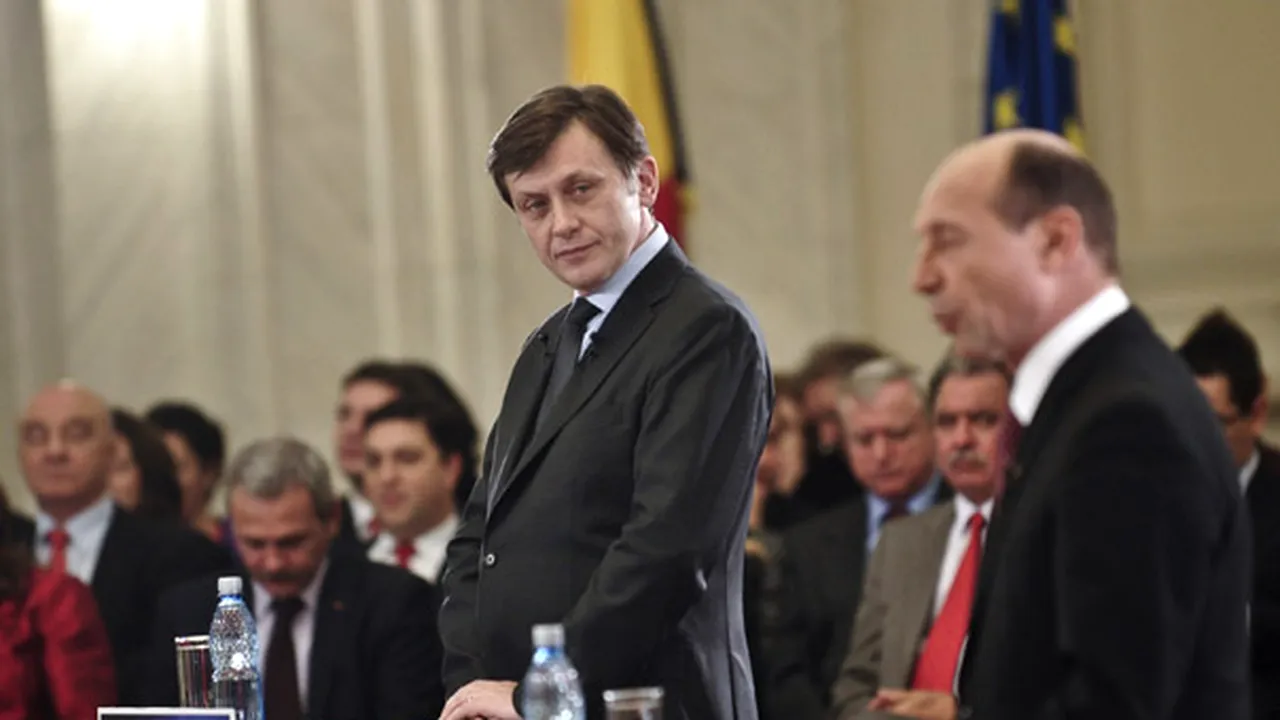 Băsescu i-a reproşat lui Antonescu 