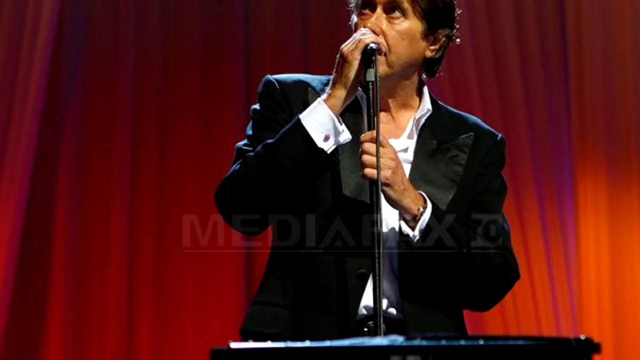 Bryan Ferry, spitalizat la Londra din cauza unei boli grave. Concertul din Bucureşti nu a fost anulat