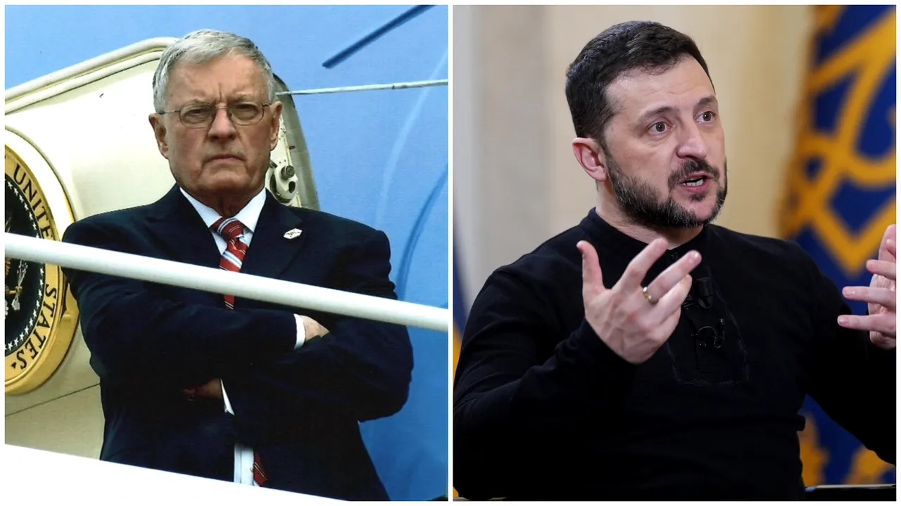 Conferinţa de presă comună a lui Volodimir Zelenski şi Keith Kellogg a fost anulată la cererea SUA