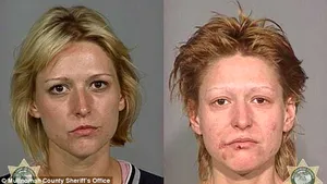 TRANSFORMARE devastatoare: Efectele consumului de droguri. Cum arătau înainte şi cum au ajuns după câteva luni de consum - GALERIE FOTO