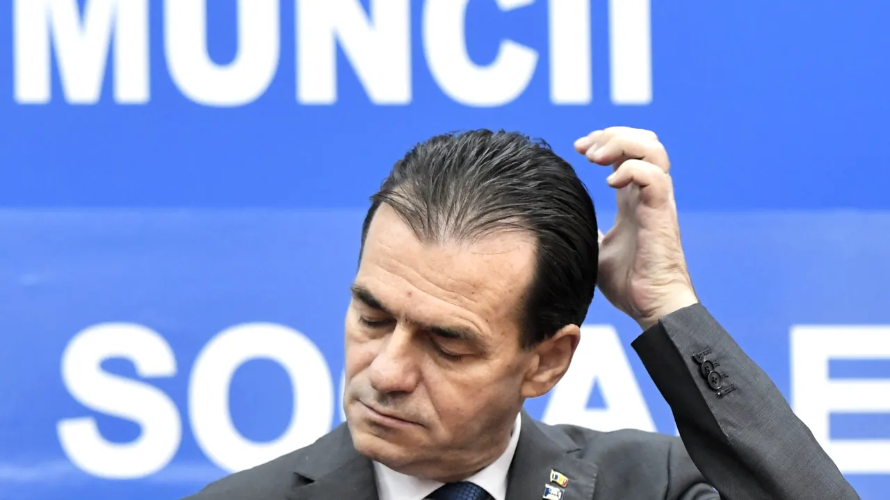 Premierul Ludovic Orban anunţă un deficit de peste două miliarde de lei la Fondul de pensii