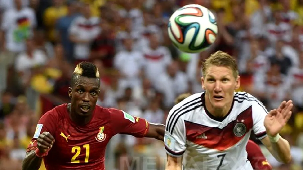 CUPA MONDIALĂ: Germania - Ghana, scor 2-2, în grupa G. Klose a egalat recordul de 15 goluri marcate la CM