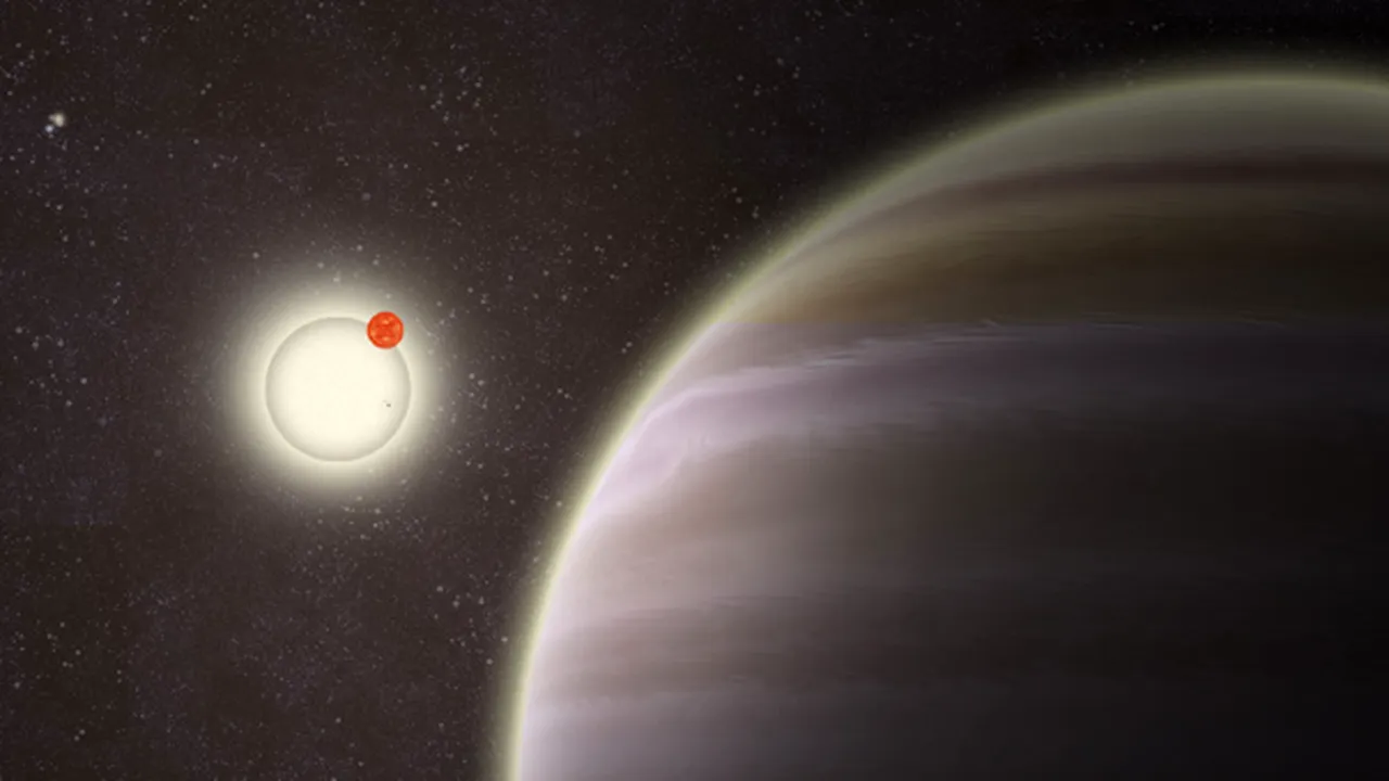 DESCOPERIRE INEDITĂ: O planetă are un sistem solar UNIC. Două dintre stelele ei orbitează în jurul celorlalte două