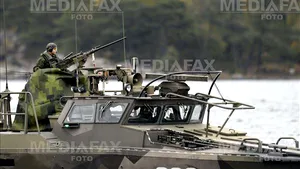 Iohannis informează Parlamentul despre intrarea în ţară a unor militari suedezi cu bărci de asalt