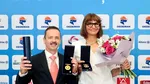 Valeria Răcilă van Groninger şi Marius Urzică au primit Ordinul Excelenţa Olimpică al COSR