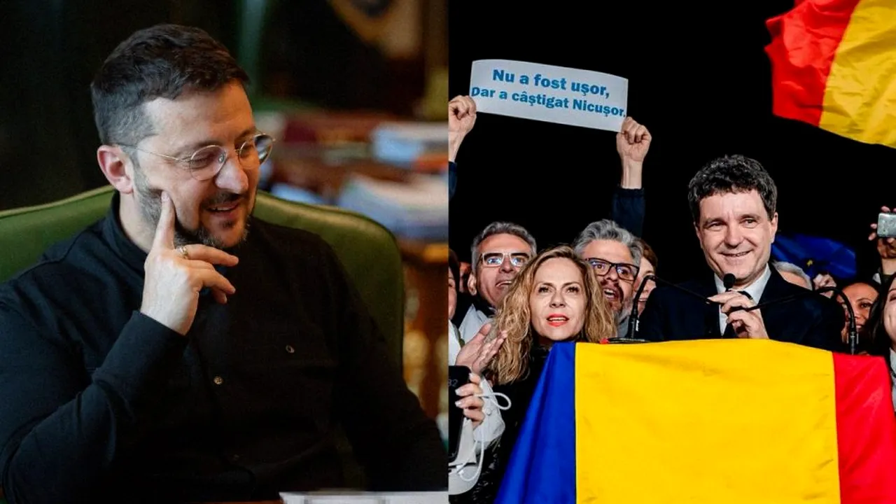 Zelenski, întâlnire cu Nicușor Dan. Președintele României a fost invitat în Ucraina