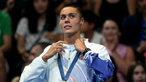 David Popovici a câștigat medalia de bronz în proba de 50 m liber la Europenele de înot U23