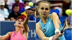 Halep s-a calificat în optimi la Beijing, după ce Rybarikova a abandonat la 6-1, 2-1. Maria Şarapova este următoarea adversară a româncei
