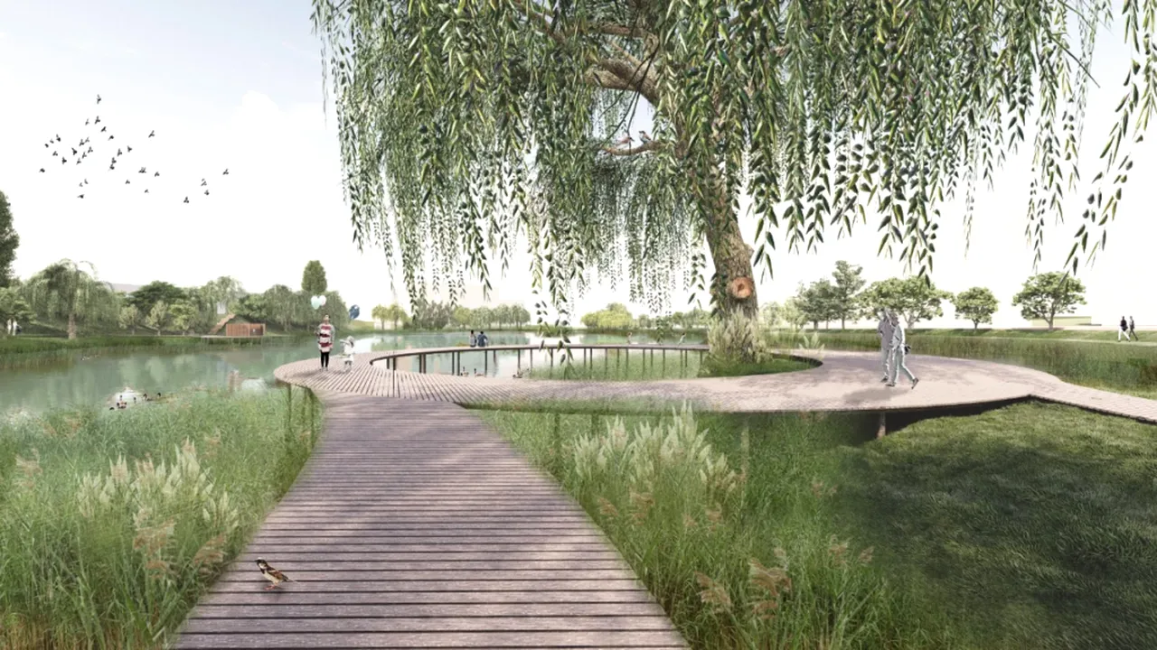 Emil Boc: „Realizăm cel mai mare parc din istoria Clujului”. Parcul Est va avea 54 de hectare