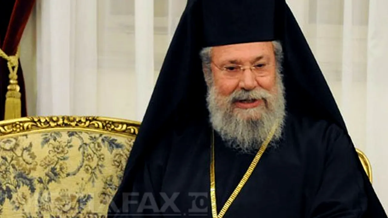 Biserica Ortodoxă din Cipru îşi pune la dispoziţie întreaga avere pentru ieşirea ţării din criză
