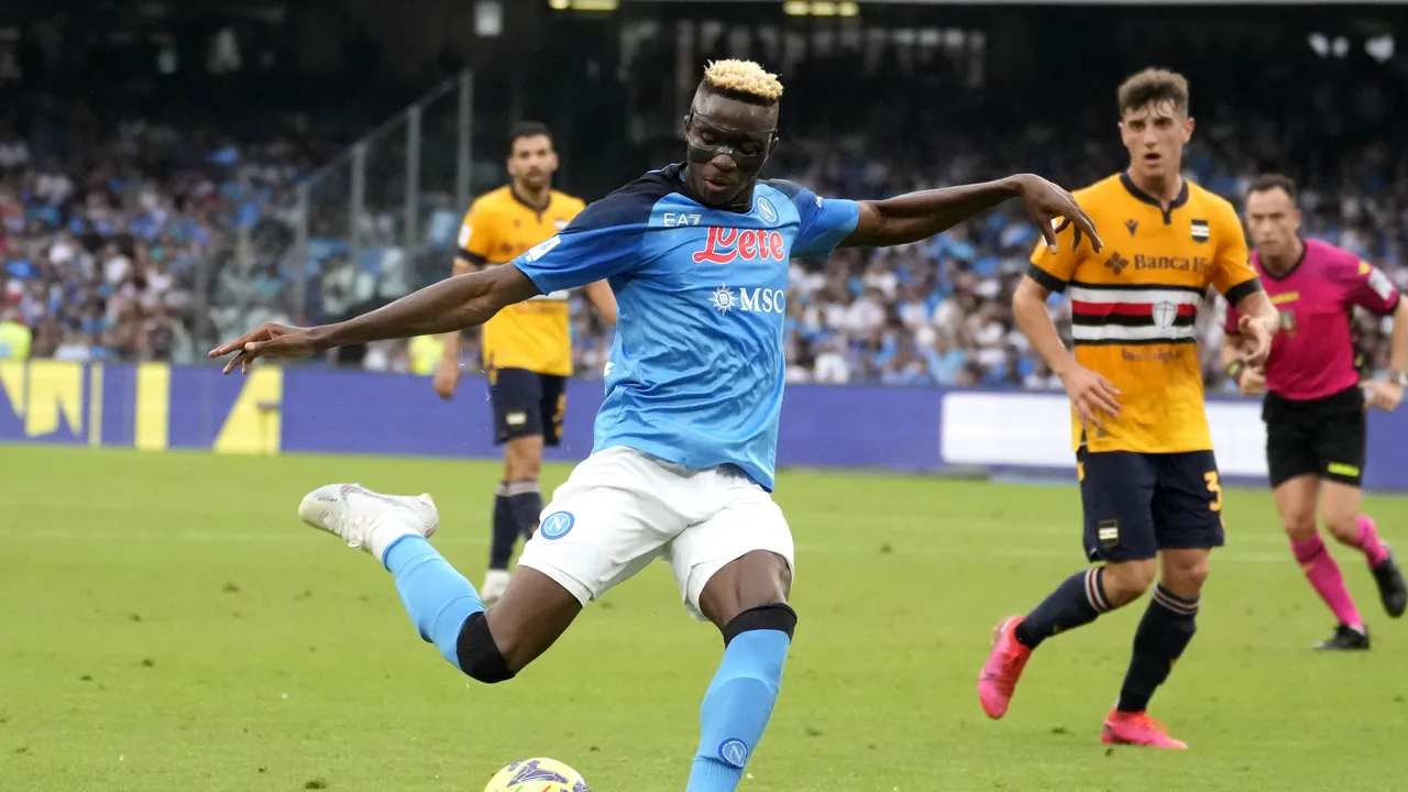Atacantul nigerian Osimhen a fost desemnat fotbalistul african al anului