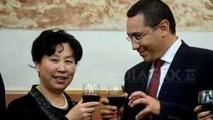 Ponta, la ambasada Chinei: Am văzut că SUA şi UE au un parteneriat cu China, am învăţat de la alţii
