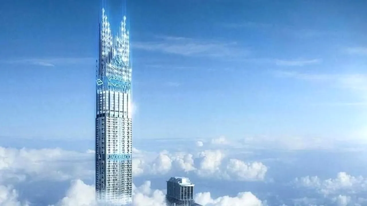În Dubai se naşte un zgârie-nori împodobit cu diamante: va fi cel mai înalt turn rezidenţial din lume


