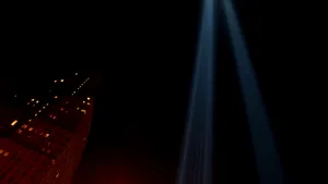 Cele două fascicule luminoase de la Ground Zero dezorientează păsările (Galerie Foto)
