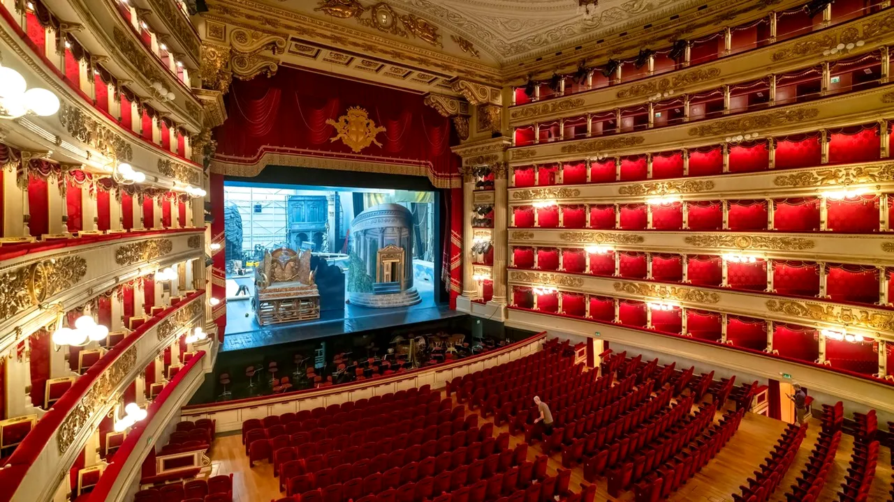 Teatrul Scala din Milano şi-a suspendat spectacolele din cauza epidemiei cu noul coronavirus