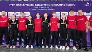 Echipele U15 ale României, eliminate în optimile de finală ale Mondialelor de tenis de masă, la Cluj