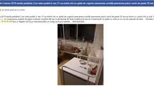 România 2018. Paturi vechi de 30 de ani şi mame muşcate de insecte, la pediatria Spitalului de Urgenţă Craiova 
