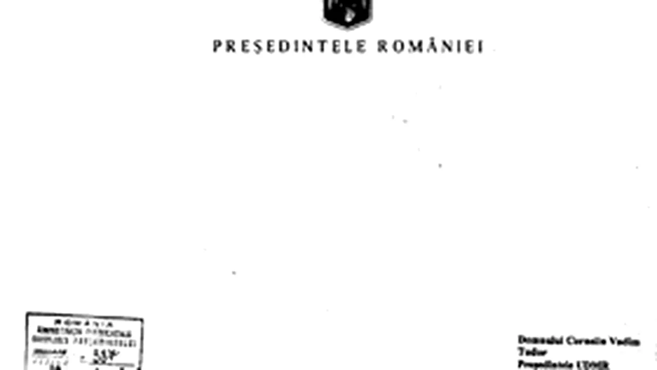 Băsescu i-a scris 