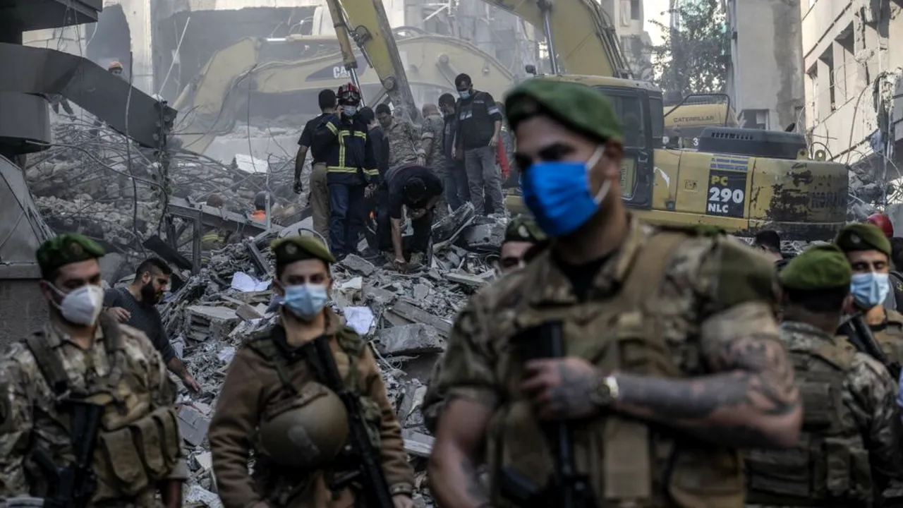 Israelul atacă sudul Beirutului la o săptămână după armistițiul Israel - Hezbollah