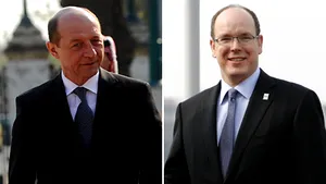 Romanian President Welcomes Prince Albert II Of Monaco