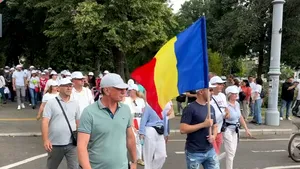 Piața Victoriei: Protest cu 2.000 de angajați MIPE, AFIR și APIA nemulțumiți de măsurile legislative recente