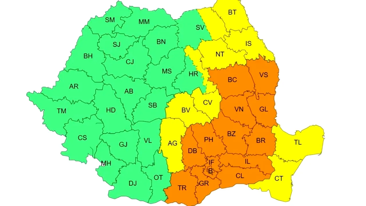 INFRASTRUCTURĂ S5 S.A. | Cod portocaliu de ploi abundente în București: Primăria Sectorului 5 ia măsuri de siguranță pentru populație