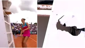 Crize de FURIE în turneul de la Roma. Pliskova a DISTRUS scaunul arbitrului. Ce a făcut antrenorul ei este şi mai reprobabil | VIDEO 