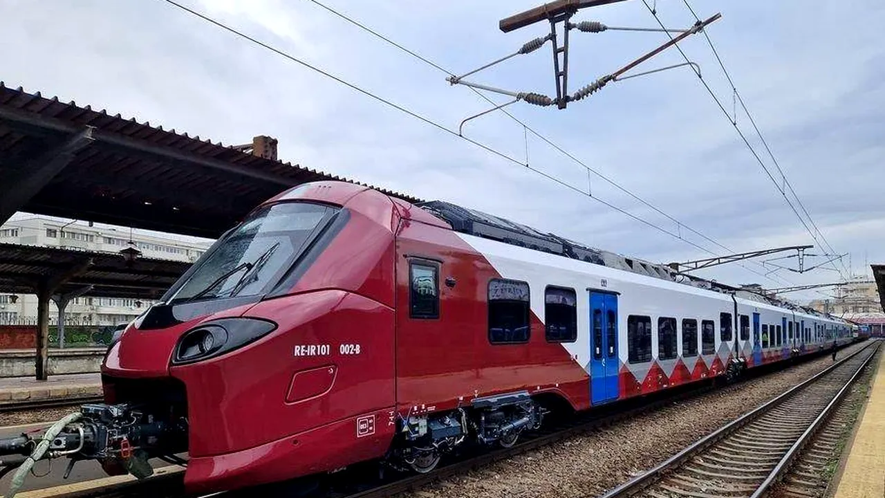 După 30 de ani în care România nu a cumpărat niciun tren nou, a doua garnitură modernă va intra în ţară cel mai târziu vineri