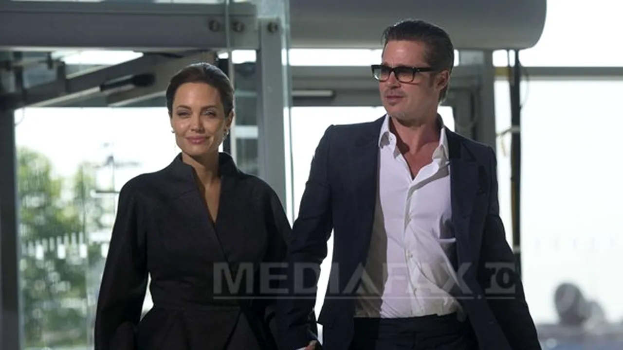 Angelina Jolie şi Brad Pitt au primit drept cadou de nuntă o pereche de şinşile