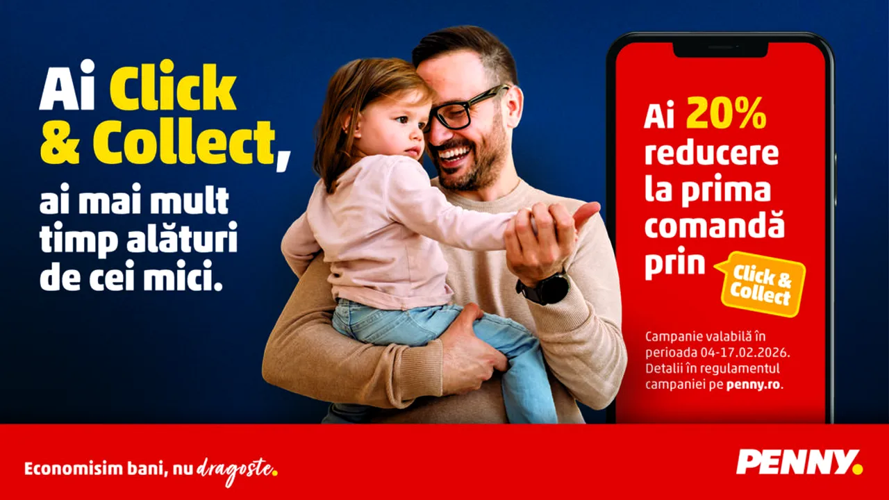 PENNY extinde la nivel național serviciul Click & Collect: comanzi online și ridici  din orice magazin din țară
