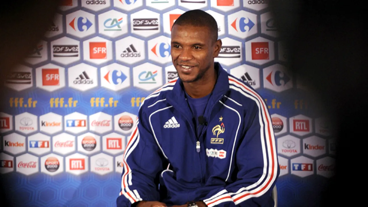Abidal a fost diagnosticat cu gripă A H1N1