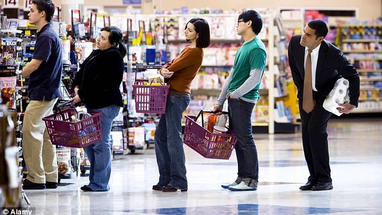 Cum să alegi cea mai rapidă coadă la supermarket - CSID