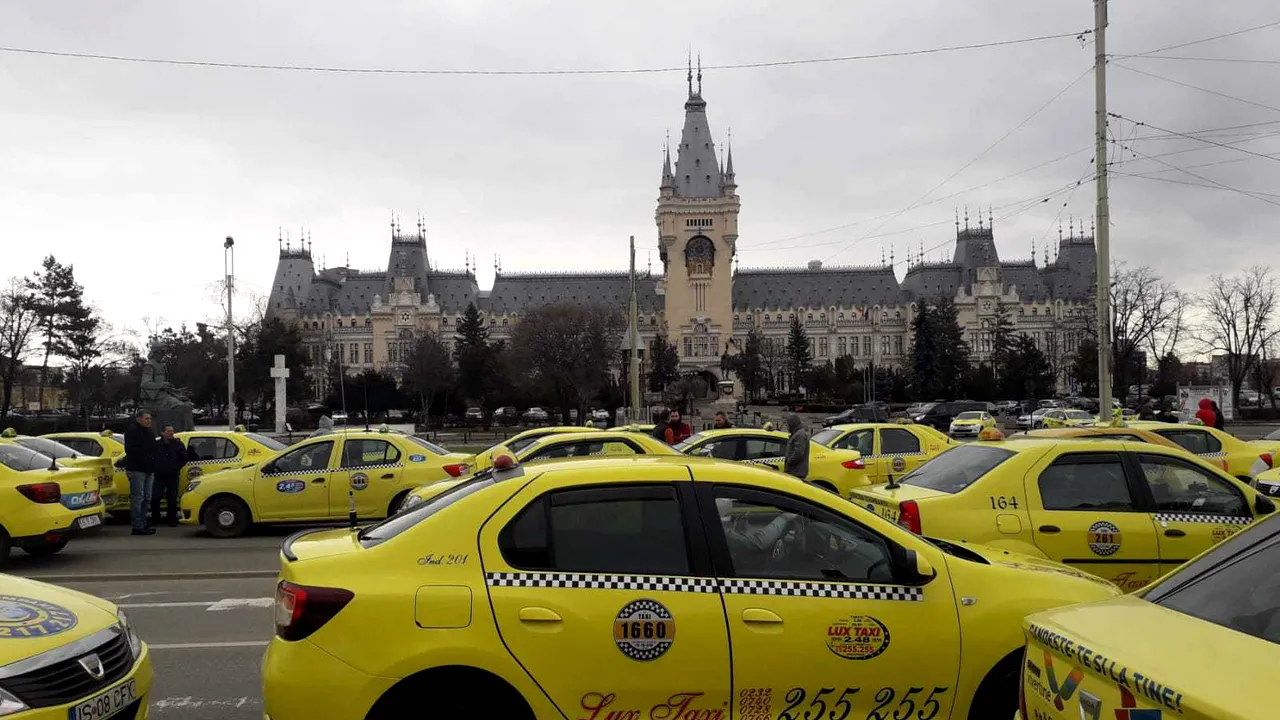 Cab Drivers Protest Ridesharing Apps In Major Cities 