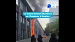 Revolta liceenilor din Franța scapă de sub control. O școală a luat foc