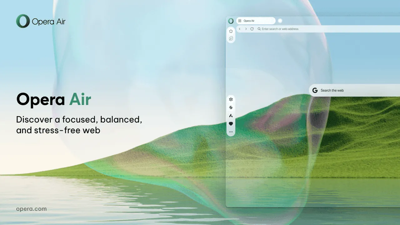 Opera lansează un browser dedicat relaxării şi concentrării