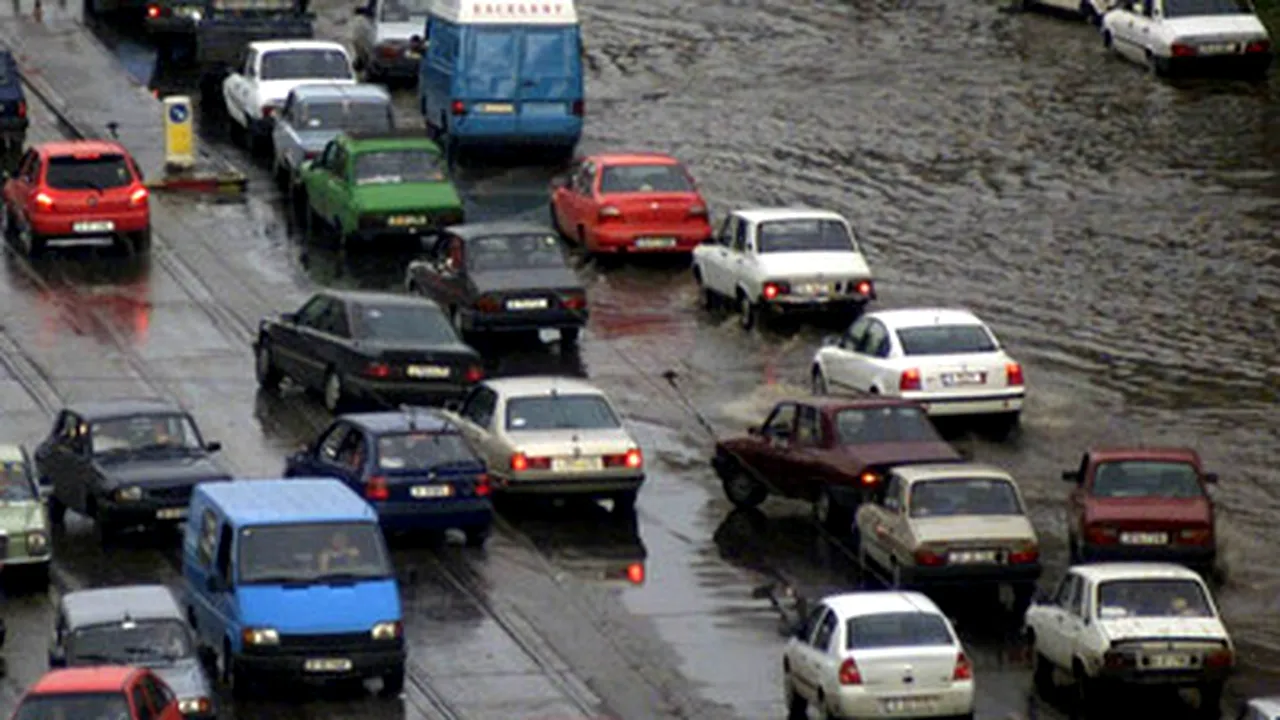 Rain, Melting Snow Flood Romanian Capital