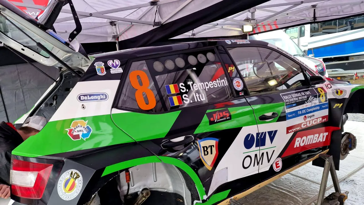Start infernal pentru Tempestini în Europeanul de Raliuri. Bătălia Campionilor e în Portugalia

