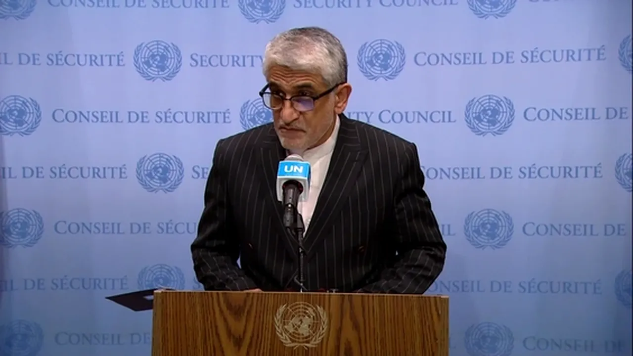 Iranul justifică atacul cu rachete asupra Israelului în faţa ONU