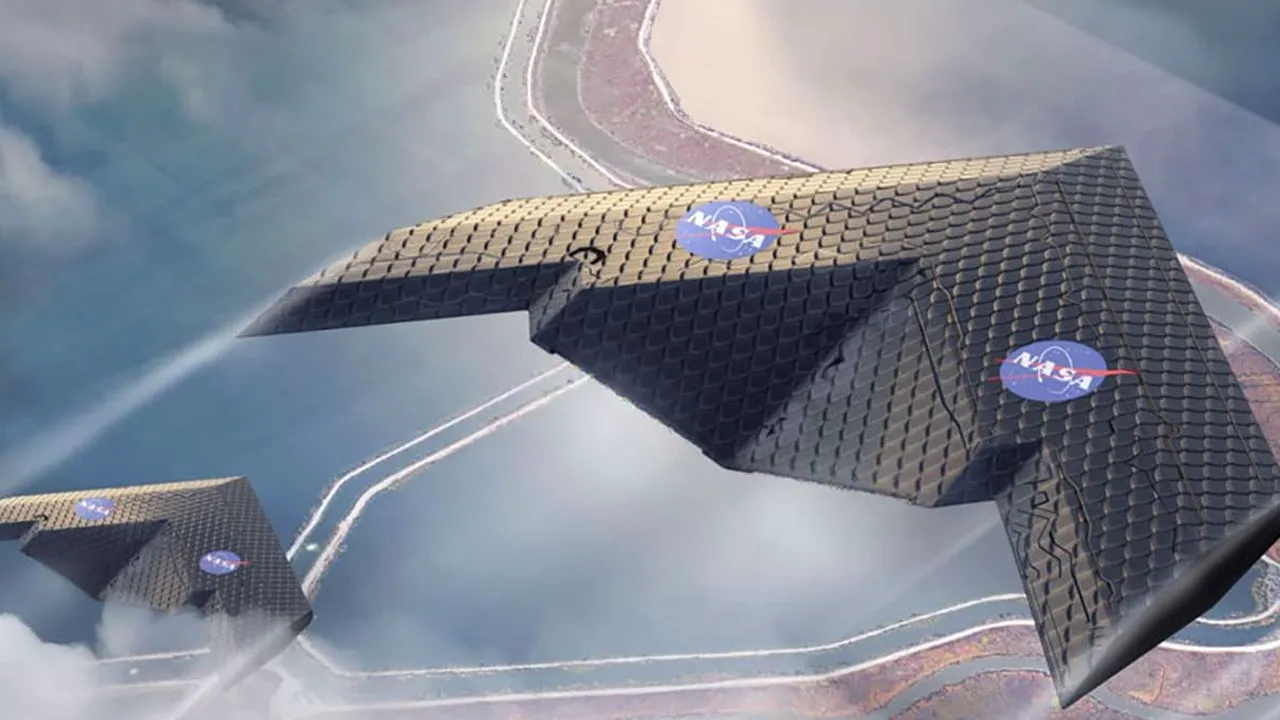 Avionul dezvoltat de NASA, care se mişcă precum o pasăre, ar putea schimba RADICAL proiectarea aeronavelor | FOTO