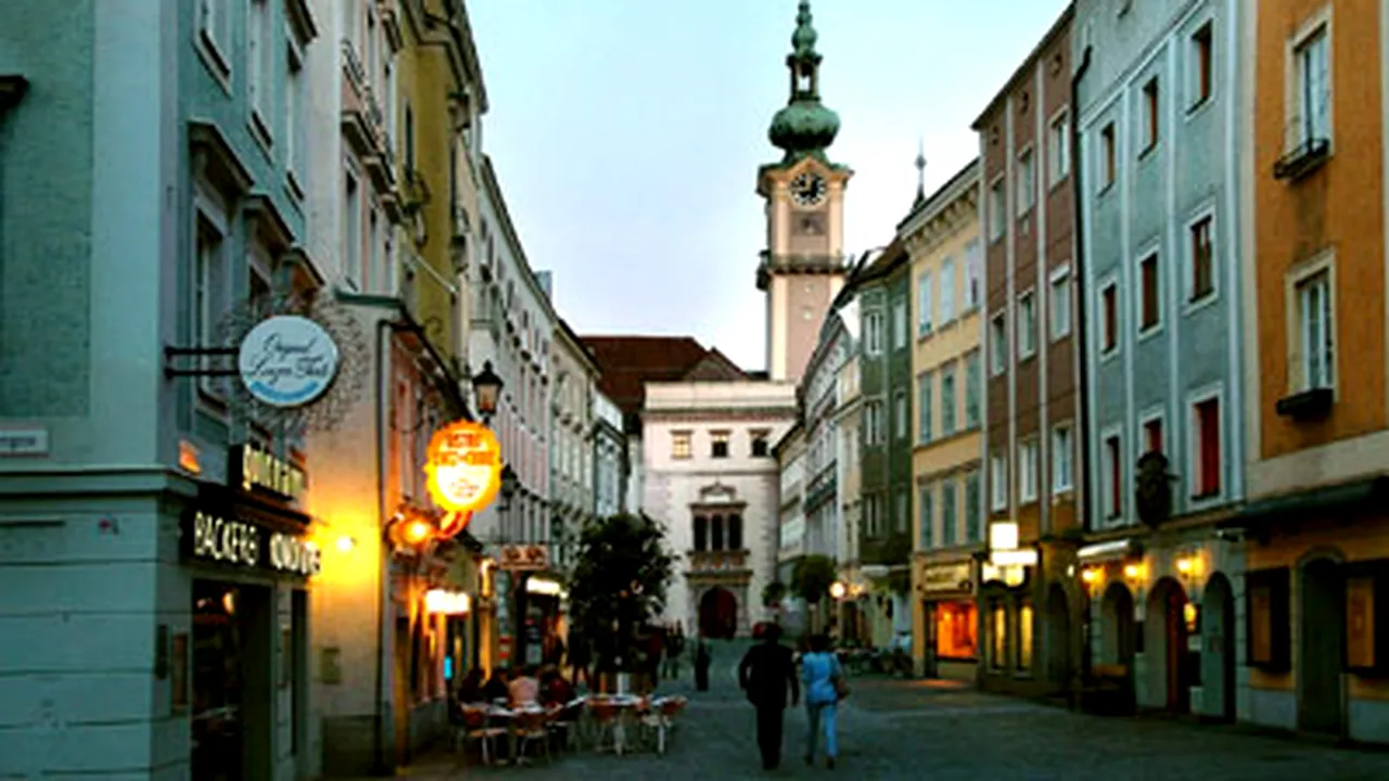 Oraşul austriac Linz a devenit capitală culturală europeană a anului 2009