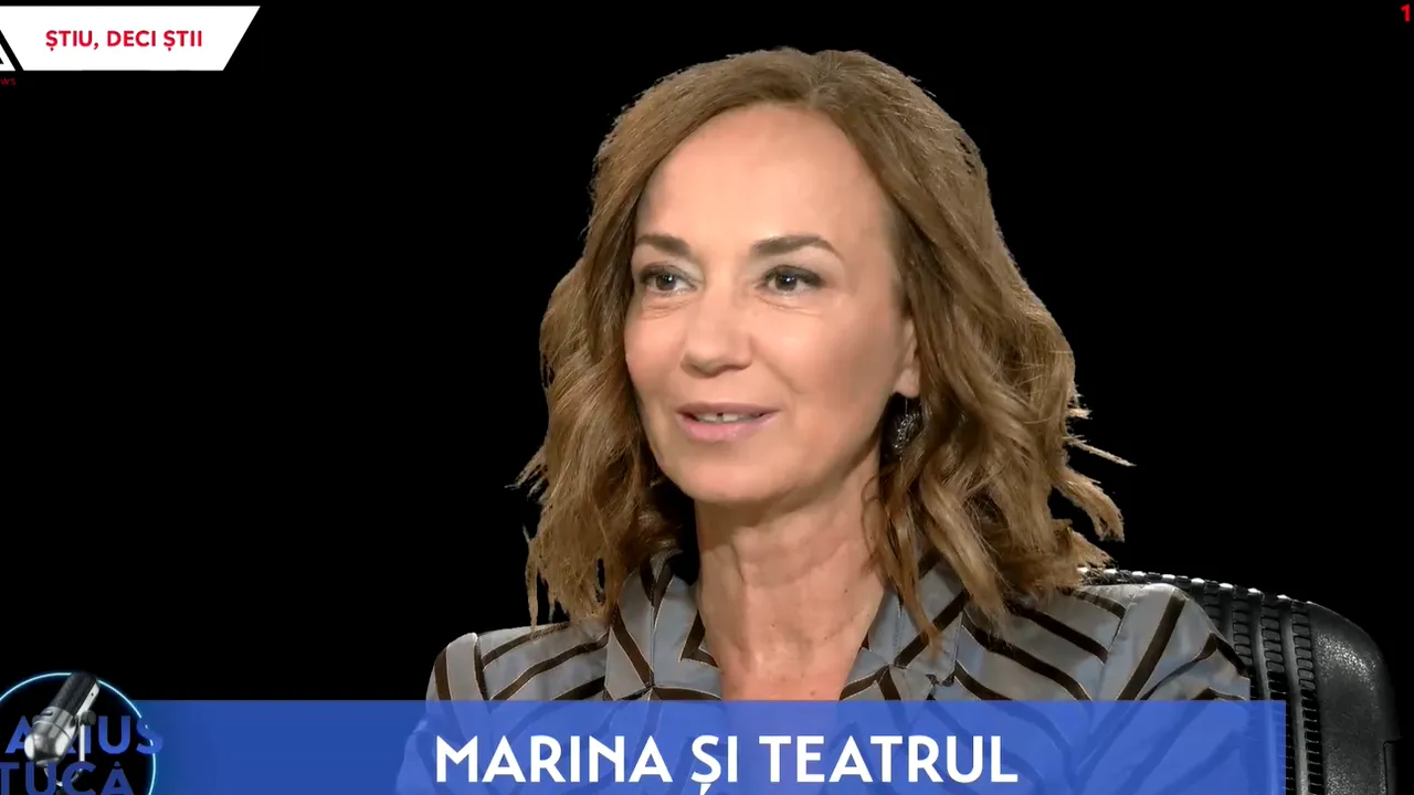 VIDEO „Marius Tucă Show”, la Aleph News şi pe alephnews.ro. Invitat – criticul de teatru Marina Constantinescu