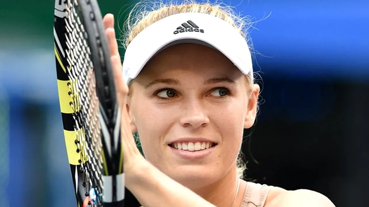 Caroline Wozniacki, ultima jucătoare calificată în sferturi, la Dubai