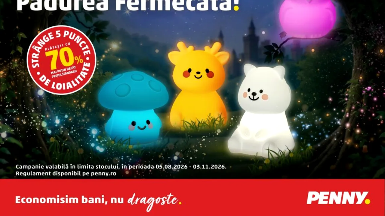 PENNY invită familiile la joacă în Pădurea Fermecată cu noua campanie de loializare